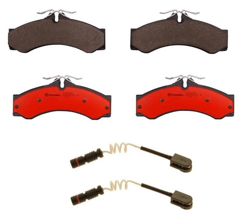 Sprinter Disc Brake Pad Set Rear (Ceramic) (with Sensors) Brembo